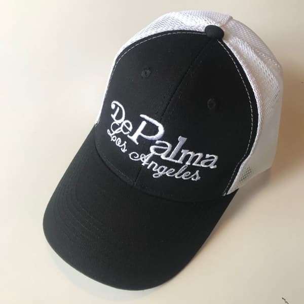 De Palma VITSVART TRUCKER KEPS SNAPBACK