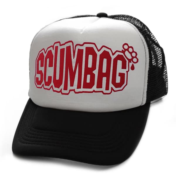 Scumbag Keps Svart/Vit