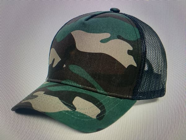 WOODLAND CAMOUFLAGE TRUCKERKEPS Snapback TRUCKER KEPS