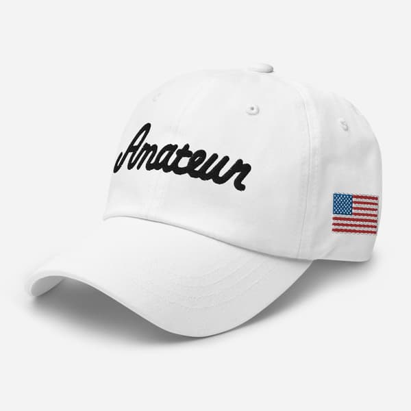 Amateur Golf, Amatör Golf keps, Rolig keps för golfare