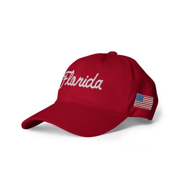 Florida Golf, Amatör Golf keps, Rolig keps för golfare, USA, United States Golf