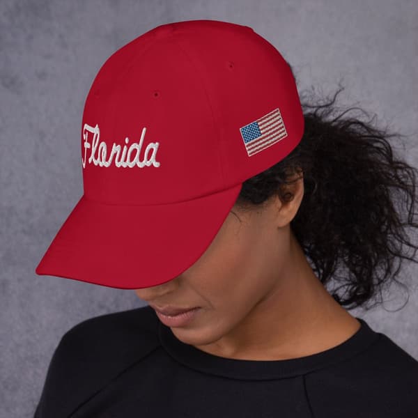 Florida Golf, Amatör Golf keps, Rolig keps för golfare, USA, United States Golf