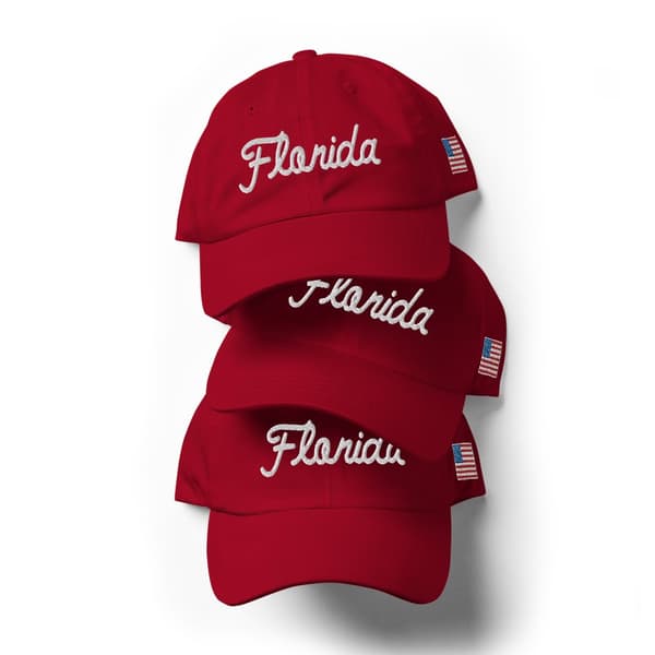 Florida Golf, Amatör Golf keps, Rolig keps för golfare, USA, United States Golf