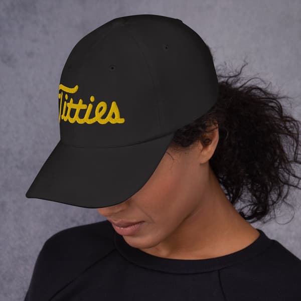 Titties Golf, Amatör Golf keps, Rolig keps för golfare