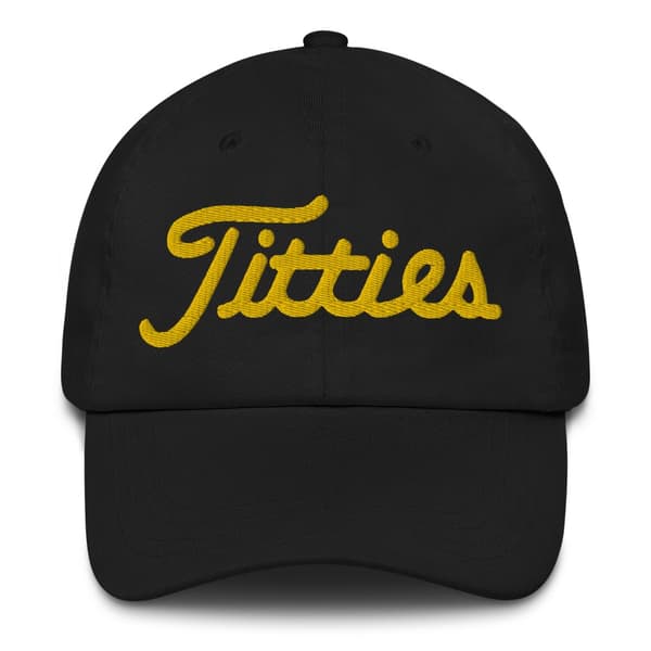 Titties Golf, Amatör Golf keps, Rolig keps för golfare