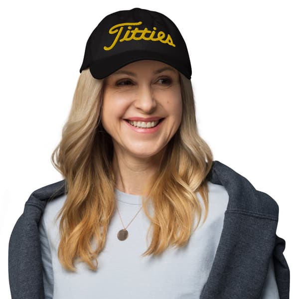 Titties Golf, Amatör Golf keps, Rolig keps för golfare