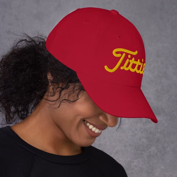 Titties Golf, Amatör Golf keps, Rolig keps för golfare