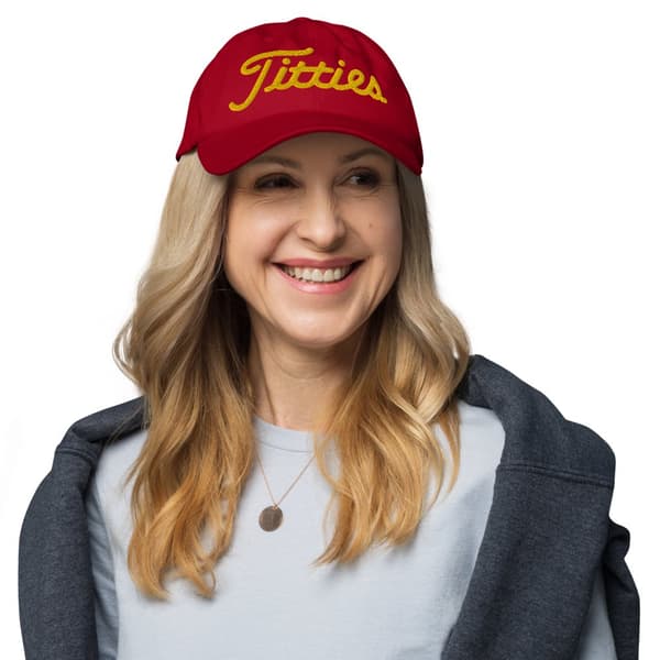Titties Golf, Amatör Golf keps, Rolig keps för golfare