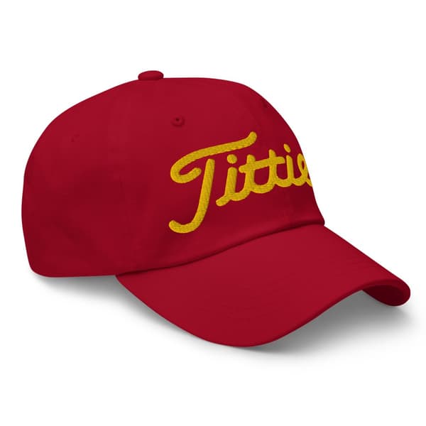 Titties Golf, Amatör Golf keps, Rolig keps för golfare