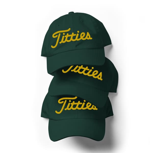 Titties Golf, Amatör Golf keps, Rolig keps för golfare