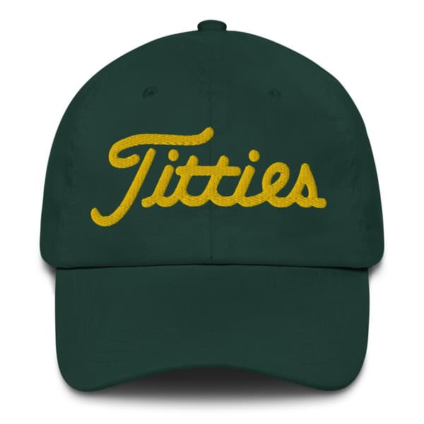 Titties Golf, Amatör Golf keps, Rolig keps för golfare