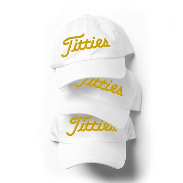 Titties Golf, Amatör Golf keps, Rolig keps för golfare