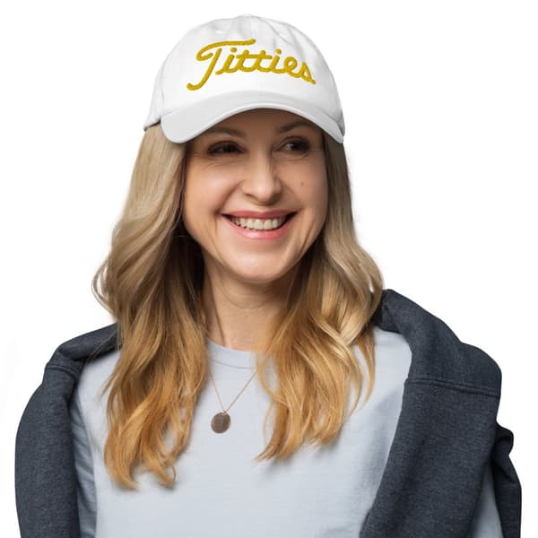 Titties Golf, Amatör Golf keps, Rolig keps för golfare