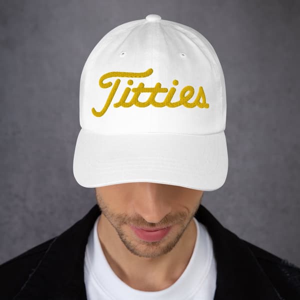 Titties Golf, Amatör Golf keps, Rolig keps för golfare