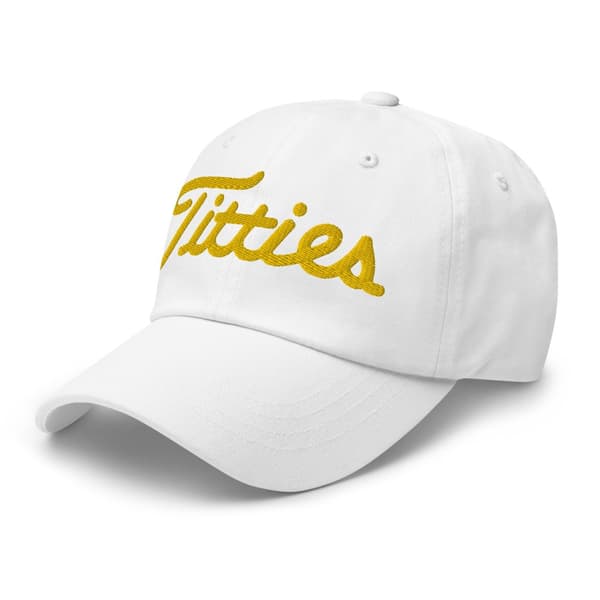 Titties Golf, Amatör Golf keps, Rolig keps för golfare