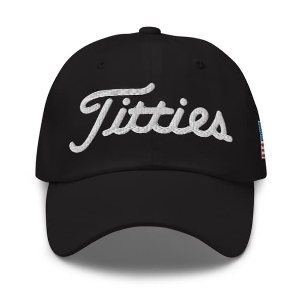 Titties Golf, Golf, Rolig keps för golfare, Golf hat, Golf keps