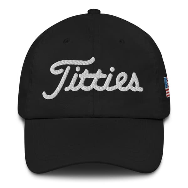 Titties Golf, Golf, Rolig keps för golfare, Golf hat, Golf keps