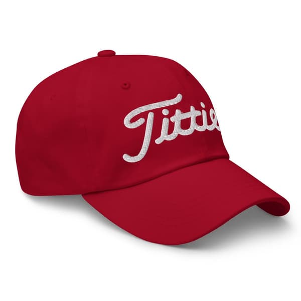 Titties Golf, Golf, Rolig keps för golfare, Golf hat, Golf keps