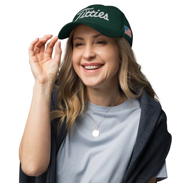 Titties Golf, Golf, Rolig keps för golfare, Golf hat, Golf keps