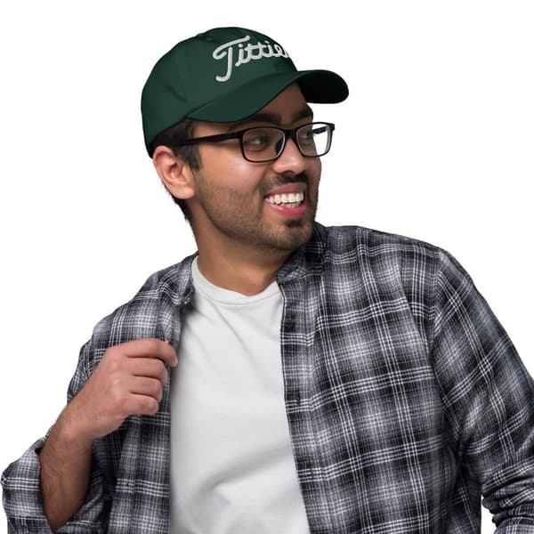 Titties Golf, Golf, Rolig keps för golfare, Golf hat, Golf keps