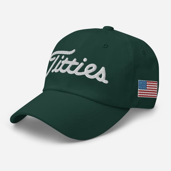Titties Golf, Golf, Rolig keps för golfare, Golf hat, Golf keps