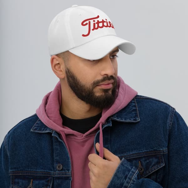 Titties Golf, Golf, Rolig keps för golfare, Golf hat, Golf keps