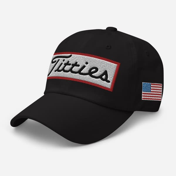 Titties Golf, Golf, Rolig keps för golfare, Golf hat, Golf keps