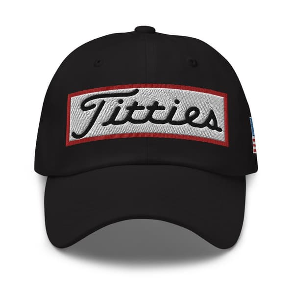 Titties Golf, Golf, Rolig keps för golfare, Golf hat, Golf keps