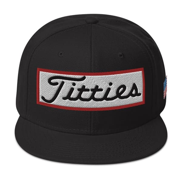 Titties Golf, Golf, Rolig keps för golfare, Golf hat, Golf keps