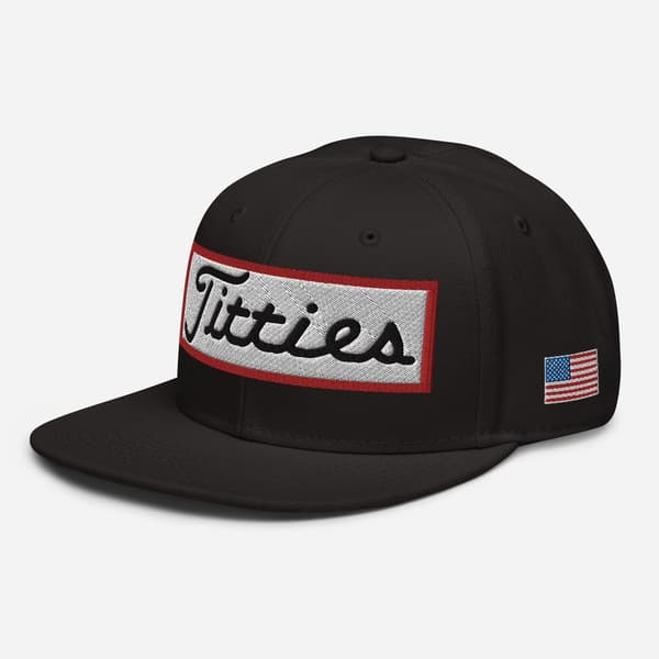 Titties Golf, Golf, Rolig keps för golfare, Golf hat, Golf keps