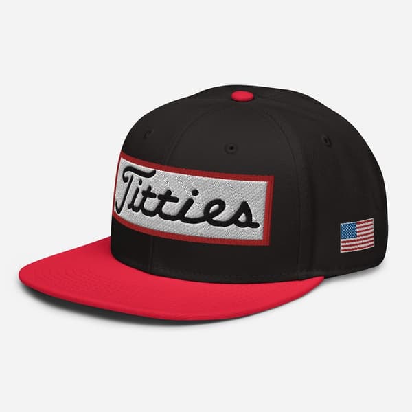 Titties Golf, Golf, Rolig keps för golfare, Golf hat, Golf keps