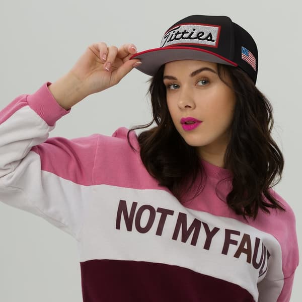 Titties Golf, Golf, Rolig keps för golfare, Golf hat, Golf keps