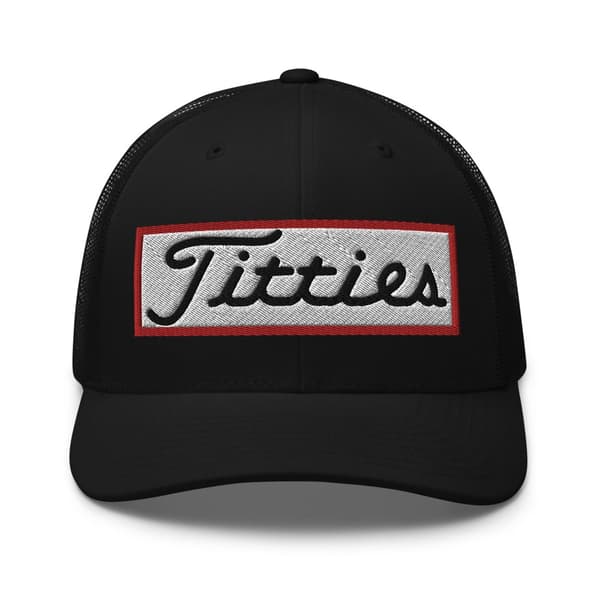 Titties Golf, Golf, Rolig keps för golfare, Golf hat, Golf keps
