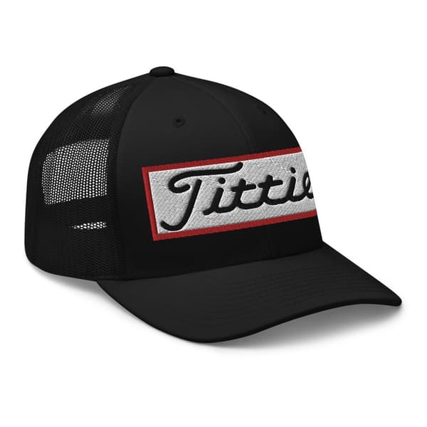 Titties Golf, Golf, Rolig keps för golfare, Golf hat, Golf keps