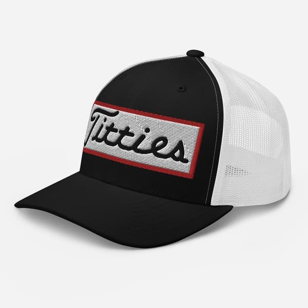 Titties Golf, Golf, Rolig keps för golfare, Golf hat, Golf keps
