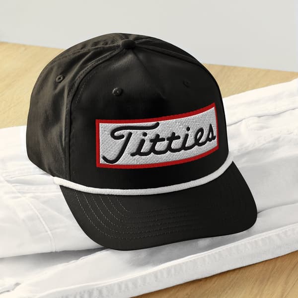 Titties Golf, Golf, Rolig keps för golfare, Golf hat, Golf keps