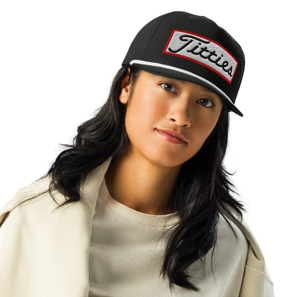 Titties Golf, Golf, Rolig keps för golfare, Golf hat, Golf keps