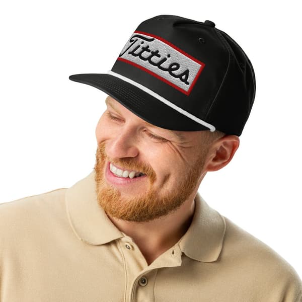 Titties Golf, Golf, Rolig keps för golfare, Golf hat, Golf keps