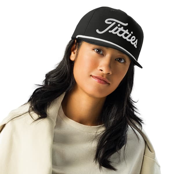 Titties Golf, Golf, Rolig keps för golfare, Golf hat, Golf keps