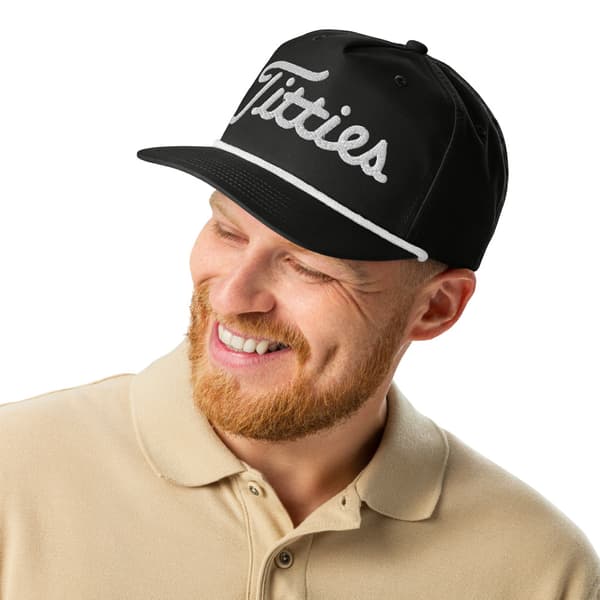 Titties Golf, Golf, Rolig keps för golfare, Golf hat, Golf keps