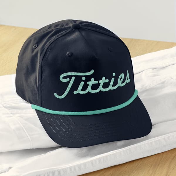 Titties Golf, Golf, Rolig keps för golfare, Golf hat, Golf keps