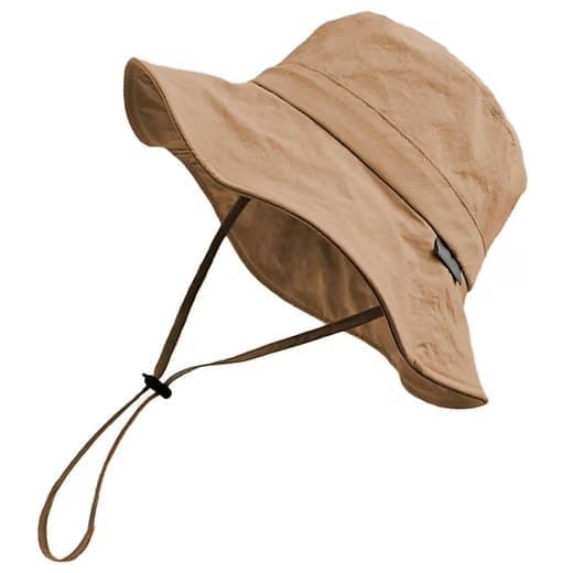 Lollanda Vattentät Solhatt Unisex, solhatt med bred brätte - Fiskarhatt med Hakrem 56-60 cm för Sommaraktiviteter