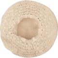 Miniatyrbillede 2 af 6: Lollanda Stråhat Damer / Stråhat Damer - Bølget skygge, Håndvævet Solhat 56-58 cm - Brim Foldbar Visir Hat