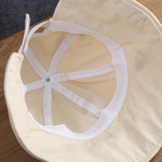 Lollanda foldbar sommerhat til kvinder, solbeskyttelseshat til kvinder med bred skygge, hestehale design, UV-beskyttelse