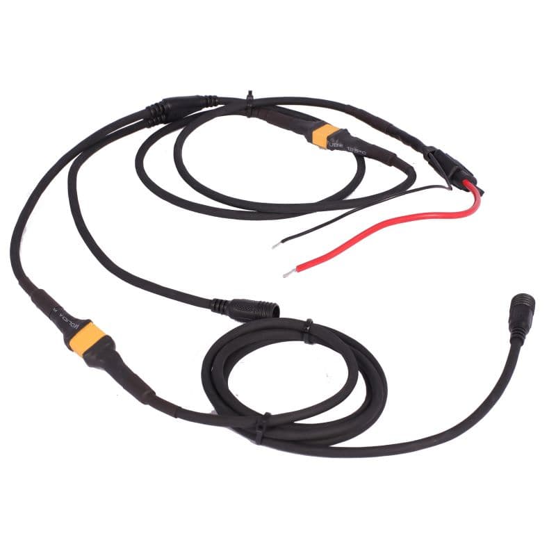 BR 175 12V-kabel med vurpkontakt för två Superion