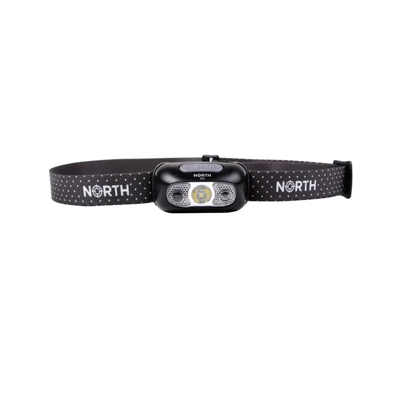 North Pannlampa 220Lumen Svart Ca 75M Cree-Led (Xpg2) Sensorkontroll