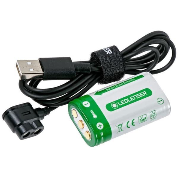 LED LENSER MH8 HEADLAMP RECHARGEABLE, uppladdningsbar pannlampa