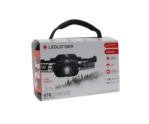 LED LENSER H7R SIGNATURE HEADLAMP,  pannlampa 1200 lm