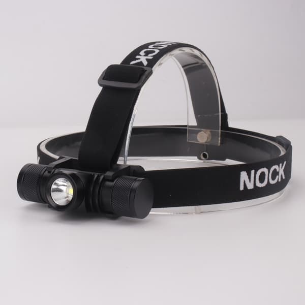 Pannlampa NOCK Beacon, 500 lumen, laddningsbar via USB