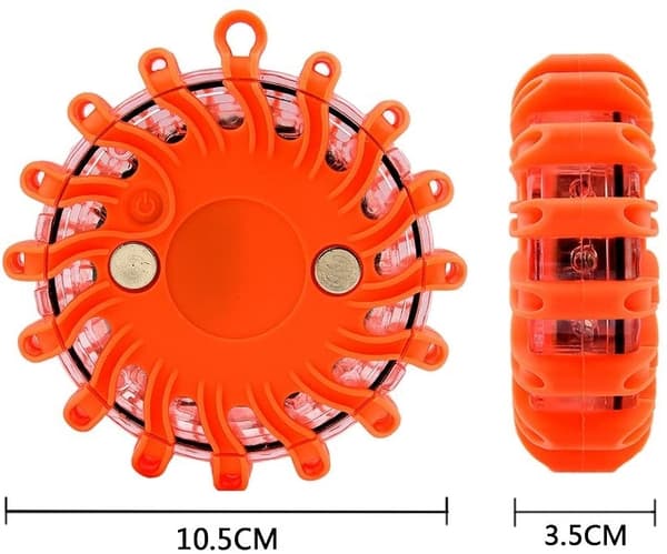 Nødlys LED med magnet